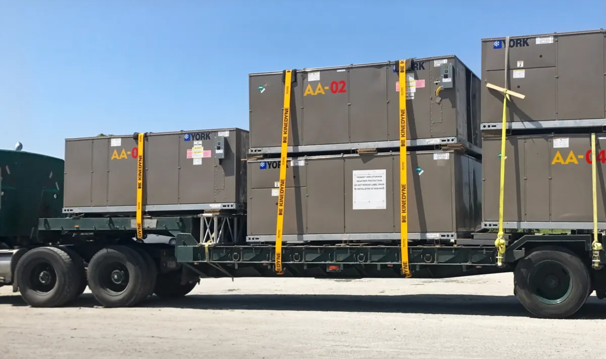 Equipos de aire acondicionado listos para entrega